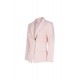 Shop Alieva Rocio Tailored Blazer (Soft Pink)